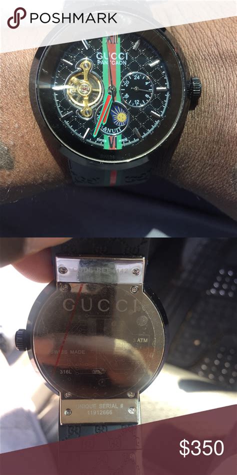 where is gucci watch serial number|gucci watch model number.